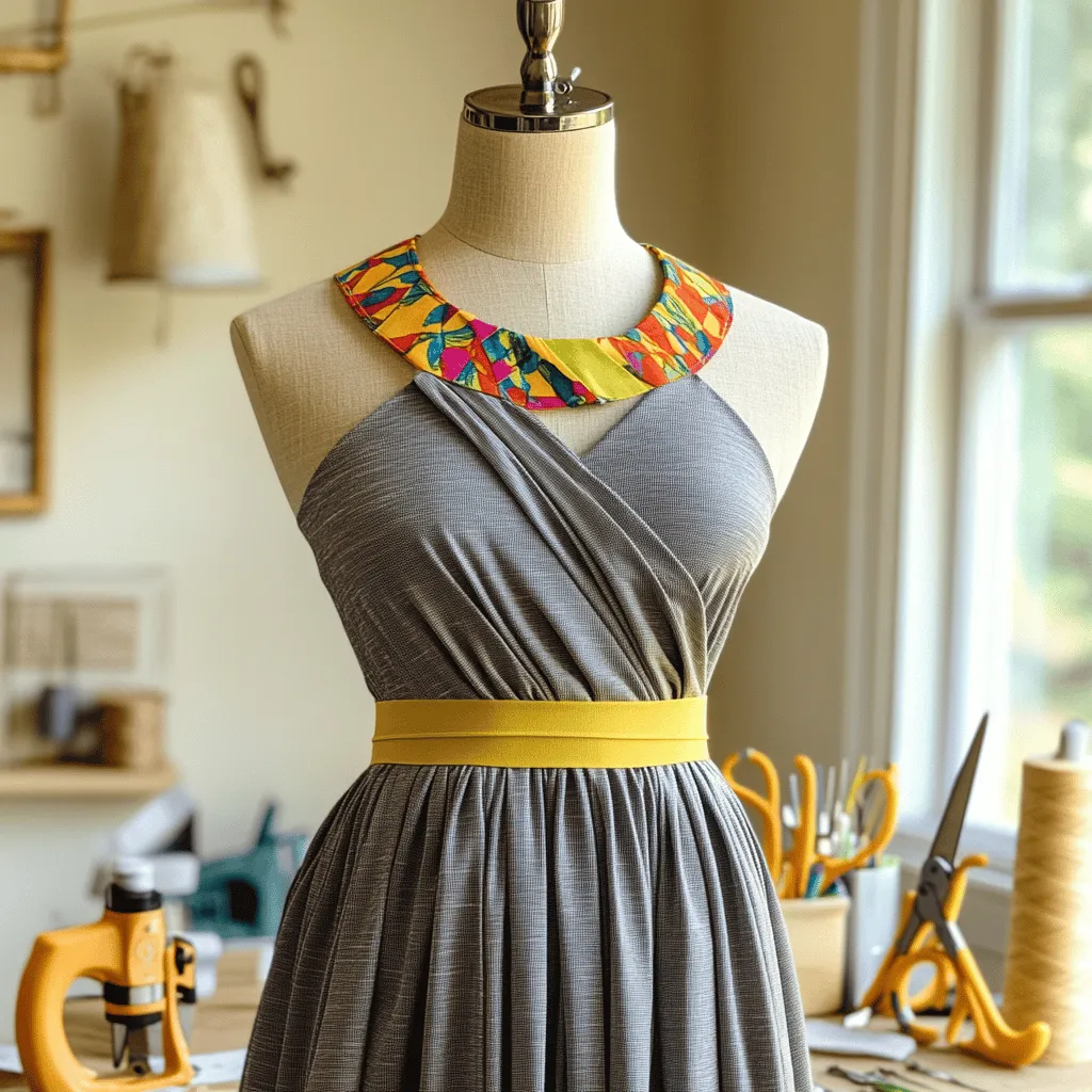 Women&#8217;s Sleeveless Solid Color Round Neck Maxi Dress Chic Style