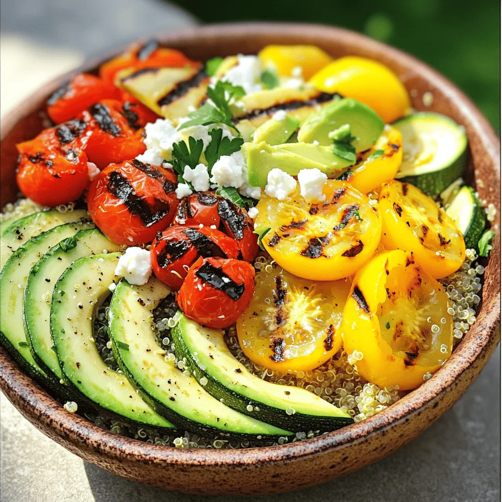 Grilled Veggie Quinoa Bowl Flavorful and Nutritious Meal