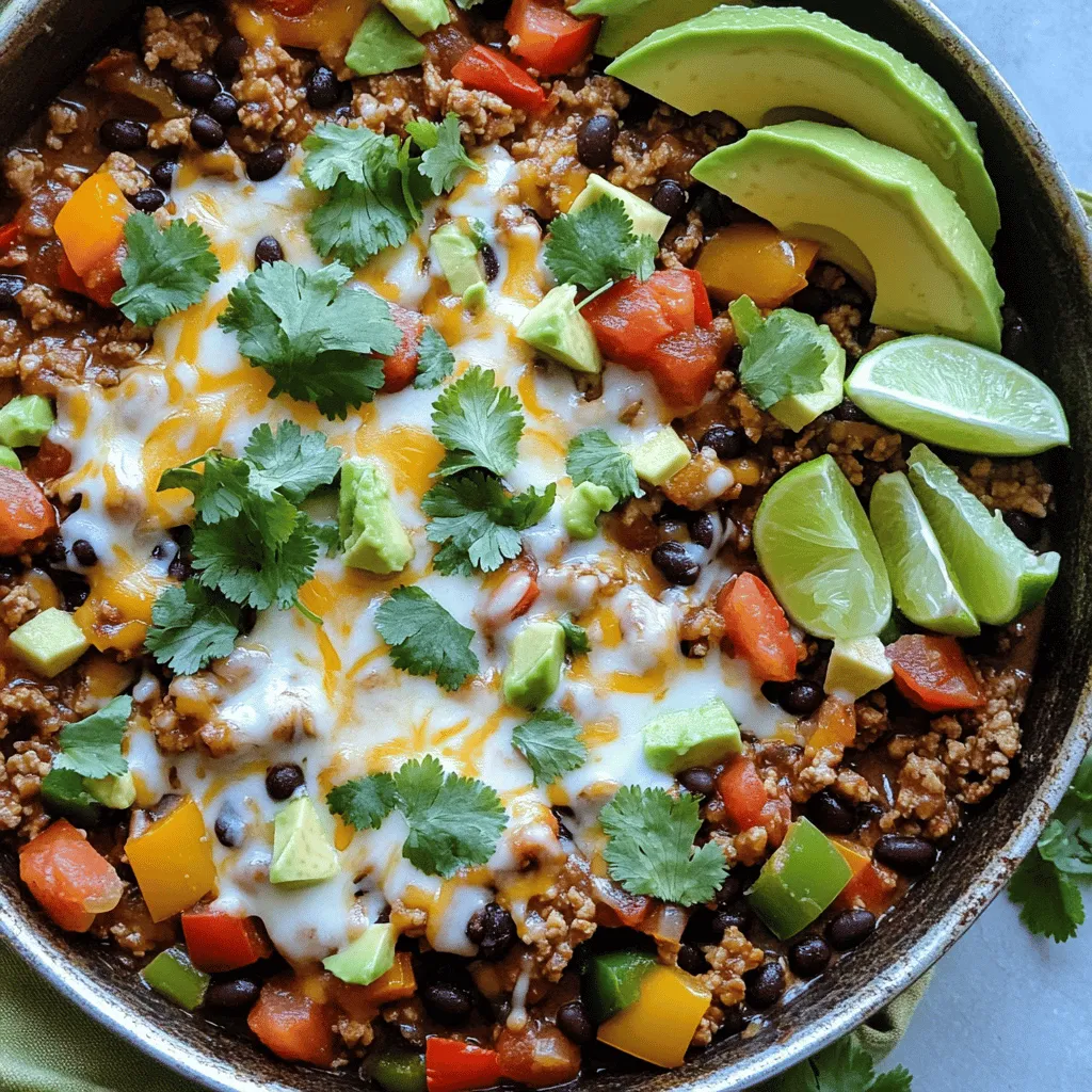 Turkey Taco Skillet Flavorful and Quick Weeknight Meal