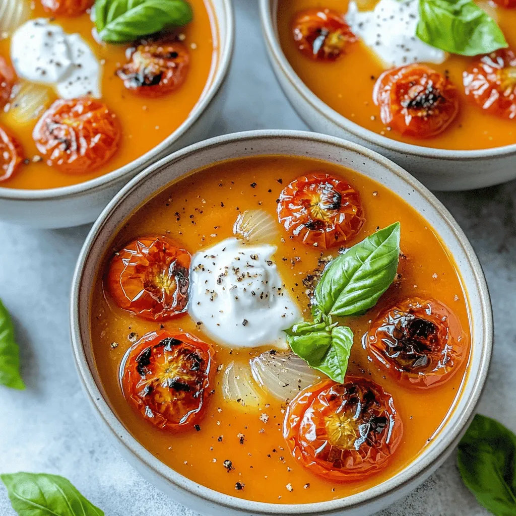 Air Fryer Roasted Tomato Soup Easy and Flavorful Recipe