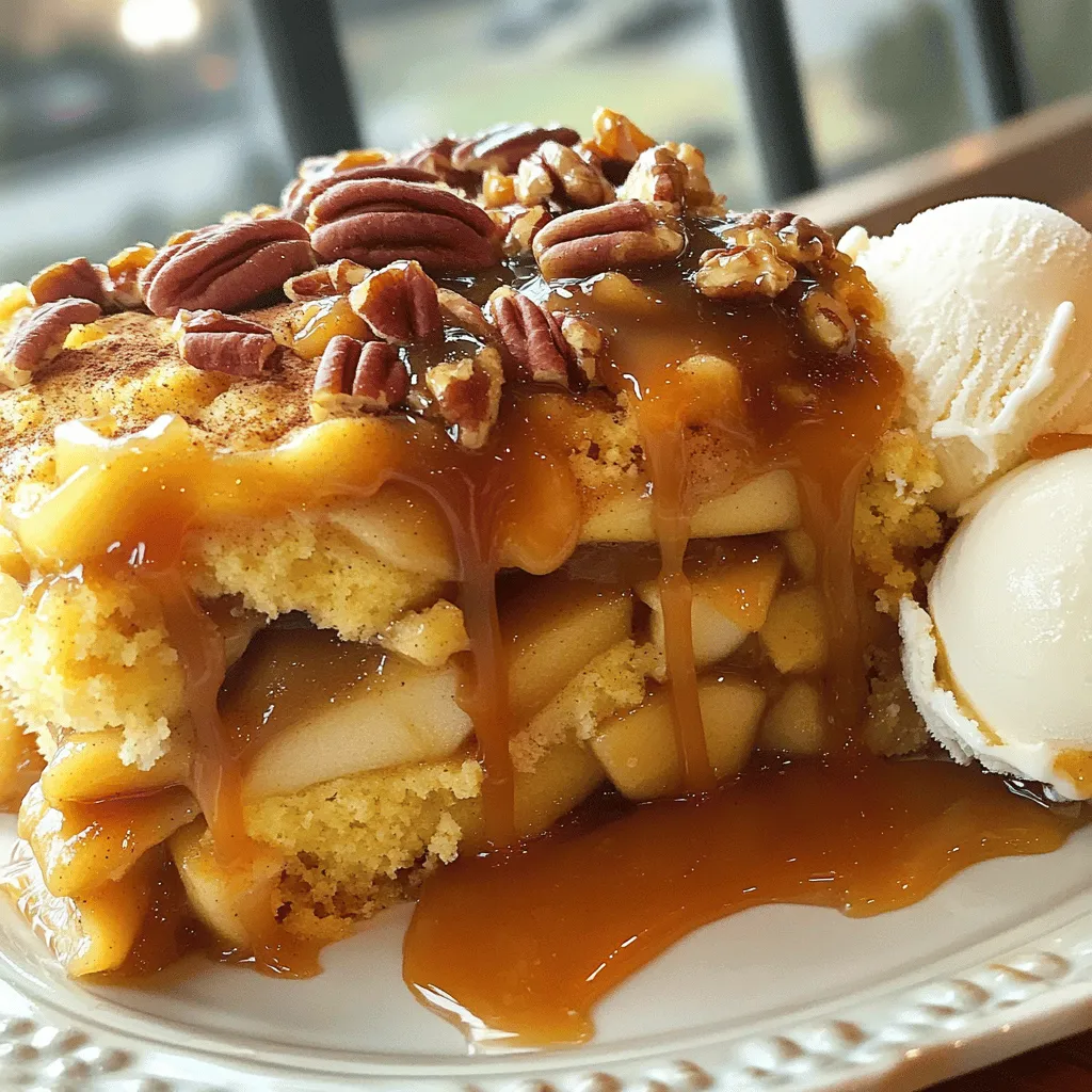 Caramel Apple Dump Cake Tasty and Simple Dessert