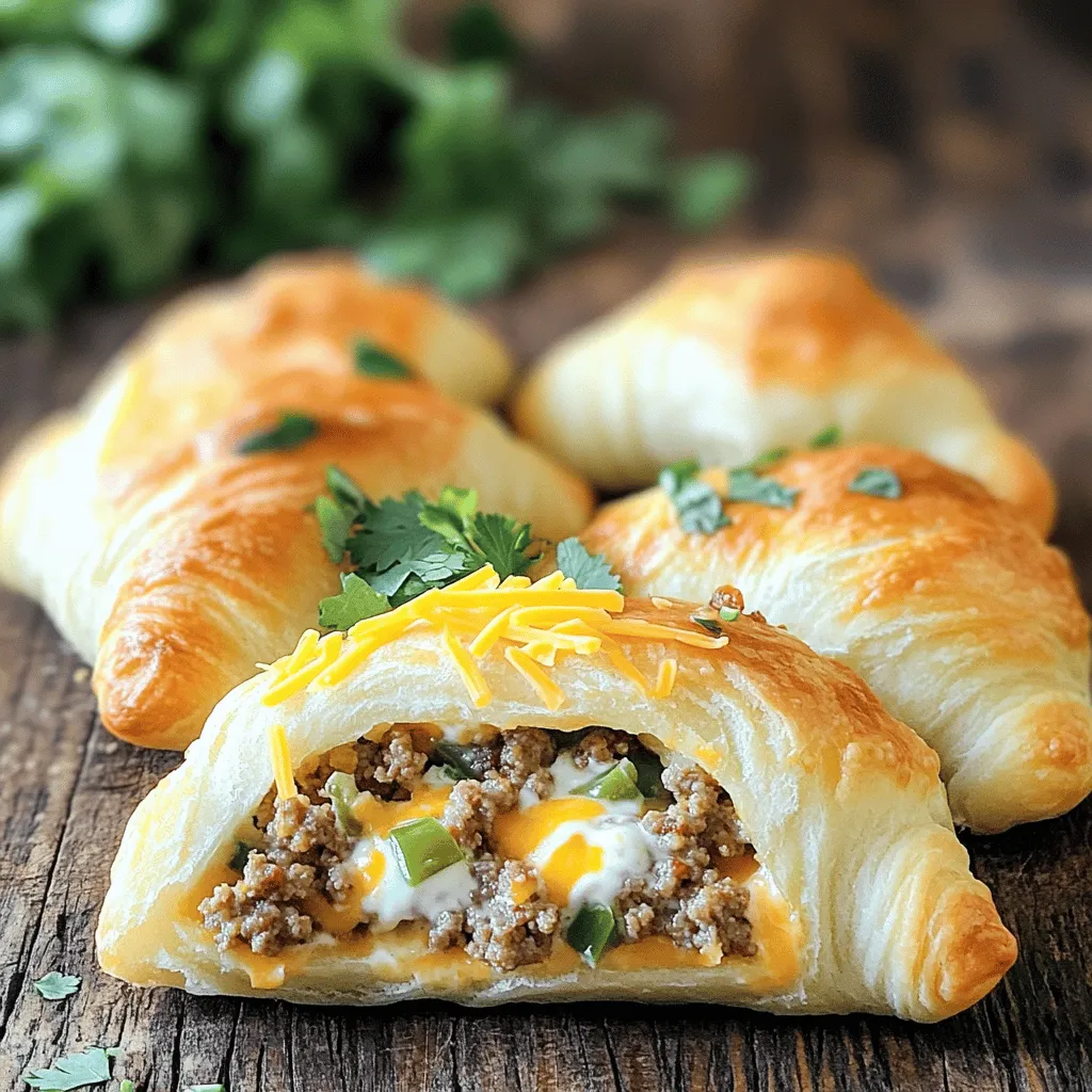 Rotel Sausage &#038; Cream Cheese Crescents Savory Snack
