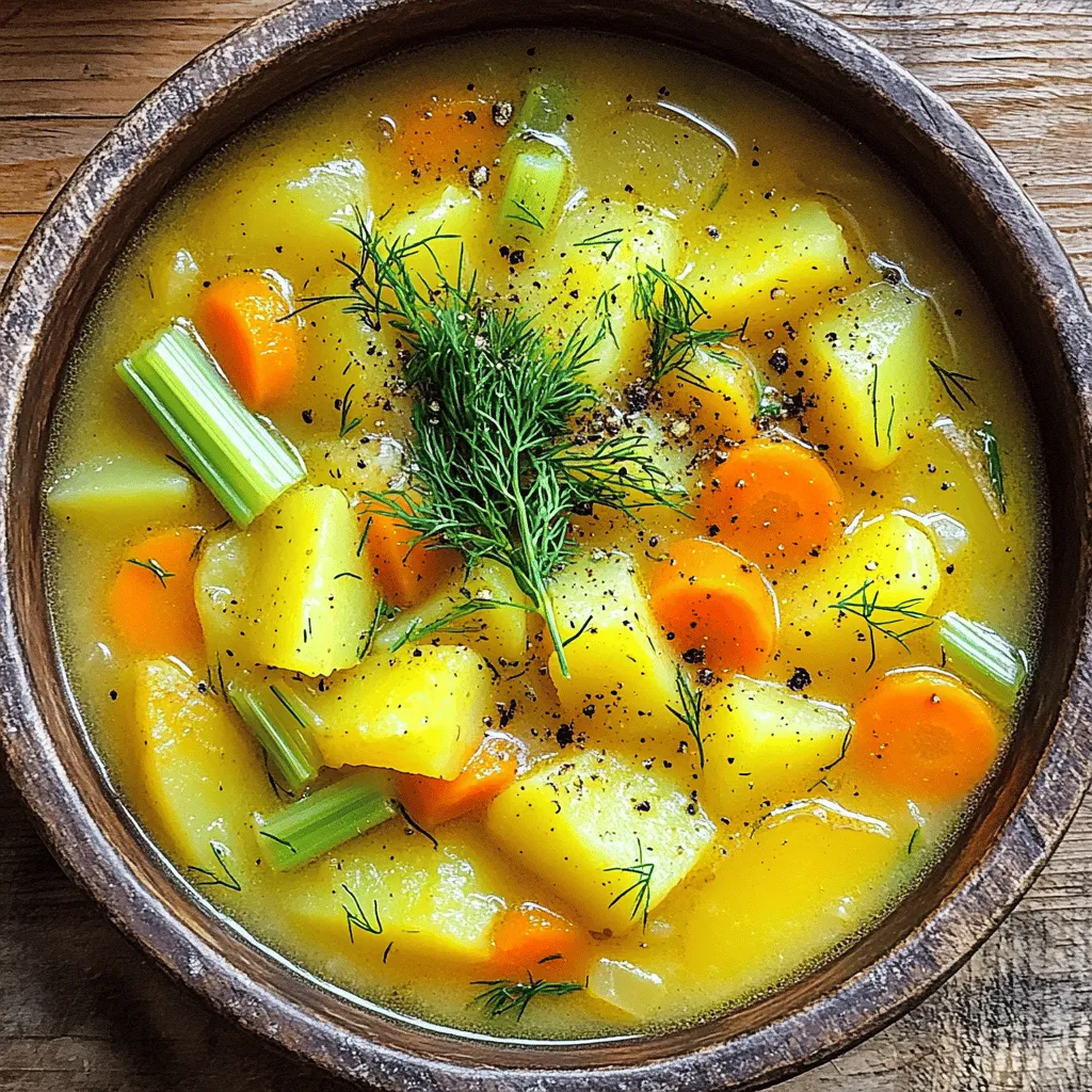 Kartoflanka Bliss: Classic Polish Potato Soup