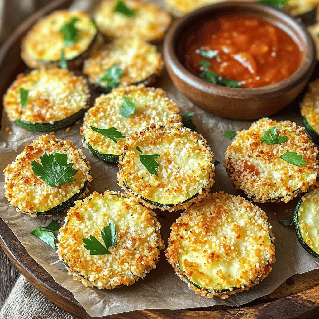 Air Fryer Zucchini Parmesan Bites Crispy and Delicious