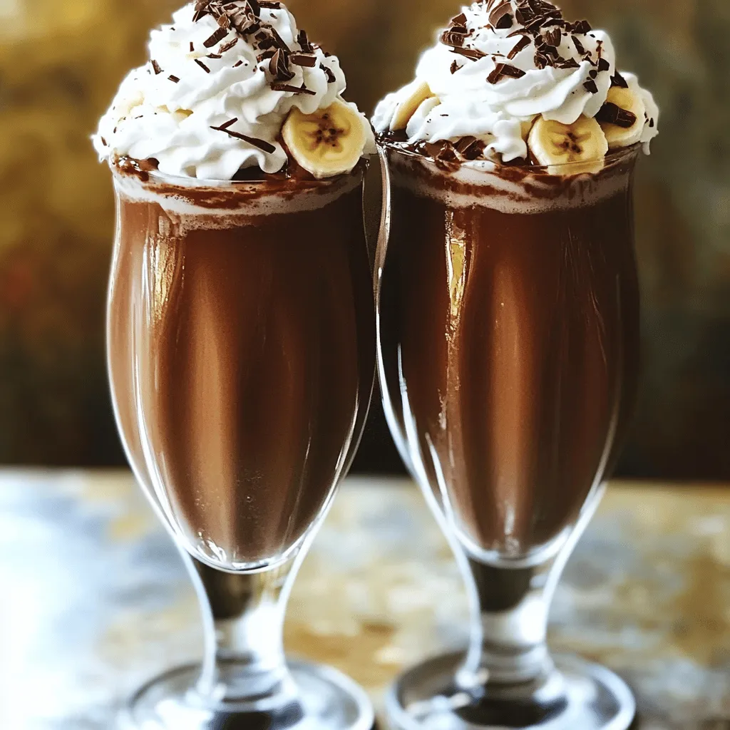 Nutella Banana Shake Delightful and Creamy Treat