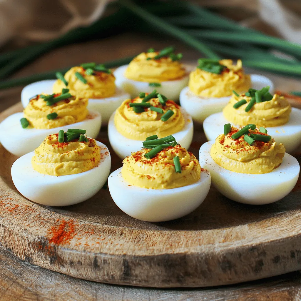 Classic Deviled Eggs Tasty and Simple Recipe Guide