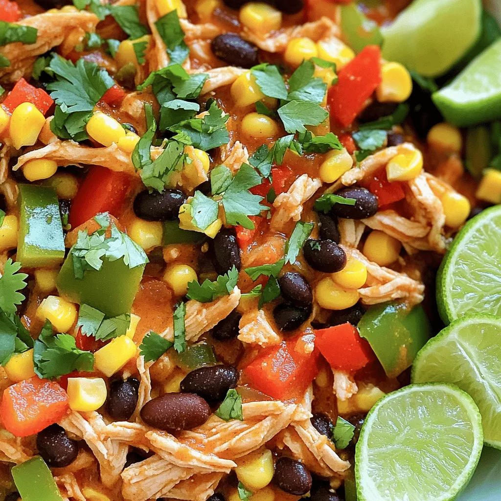 Crockpot Mexican Chicken Flavorful Weeknight Delight