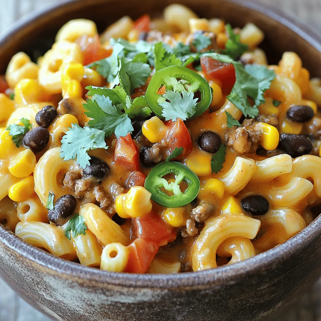 One-Pot Taco Mac Simple and Hearty Delight