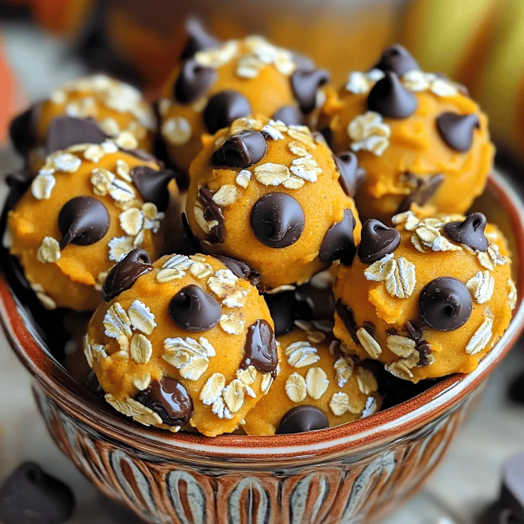 No-Bake Pumpkin Chocolate Chip Cookie Dough Delight