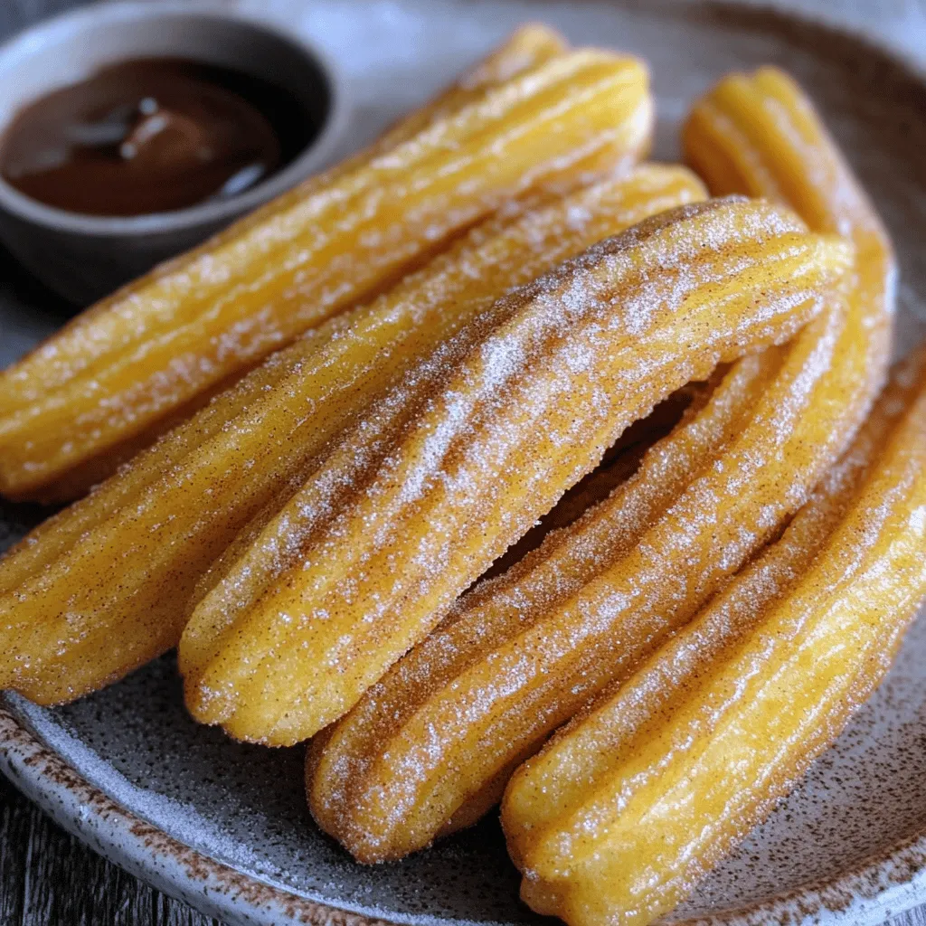 Homemade Cinnamon Sugar Churros Delightful Treat