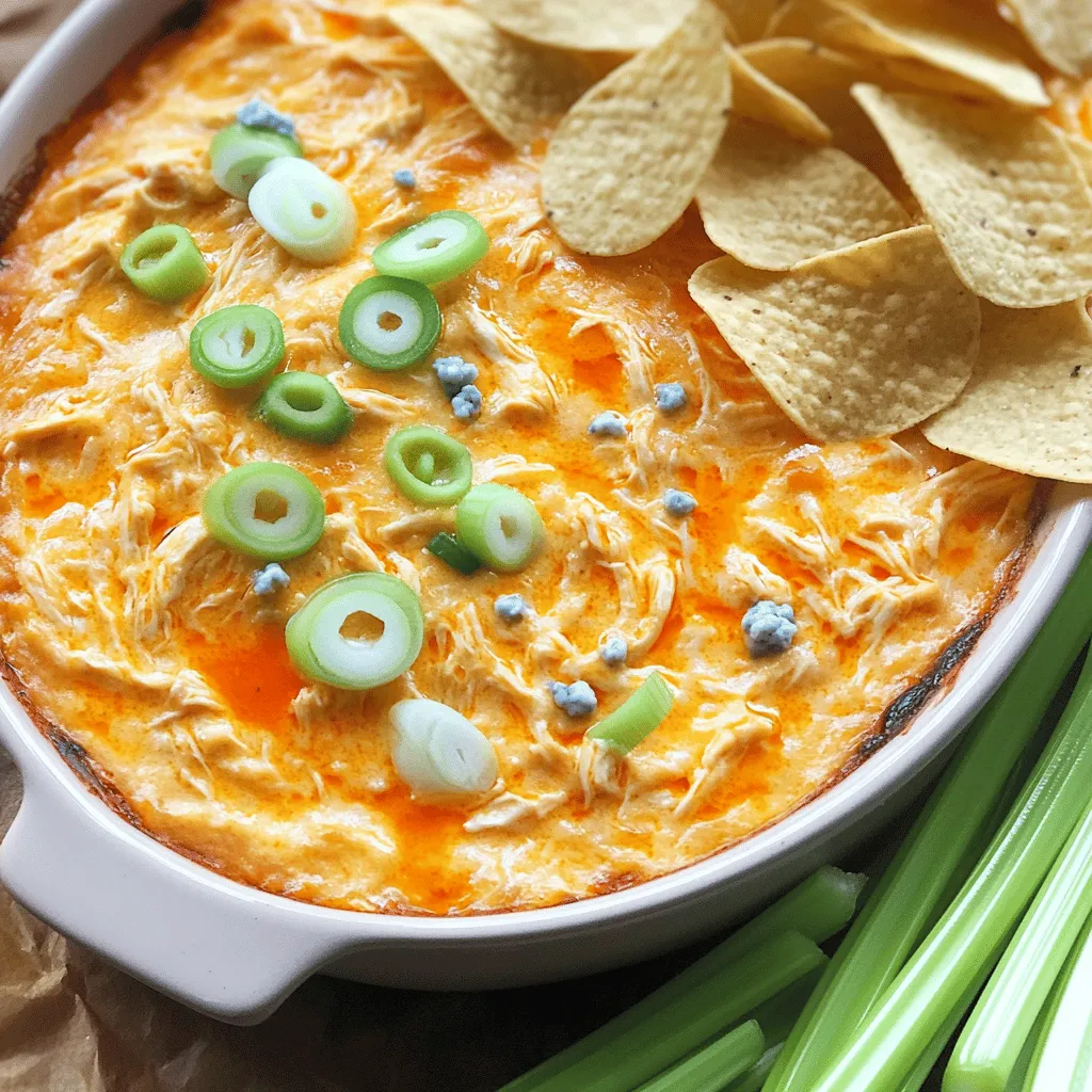 Buffalo Chicken Dip Loaded with Flavorful Goodness