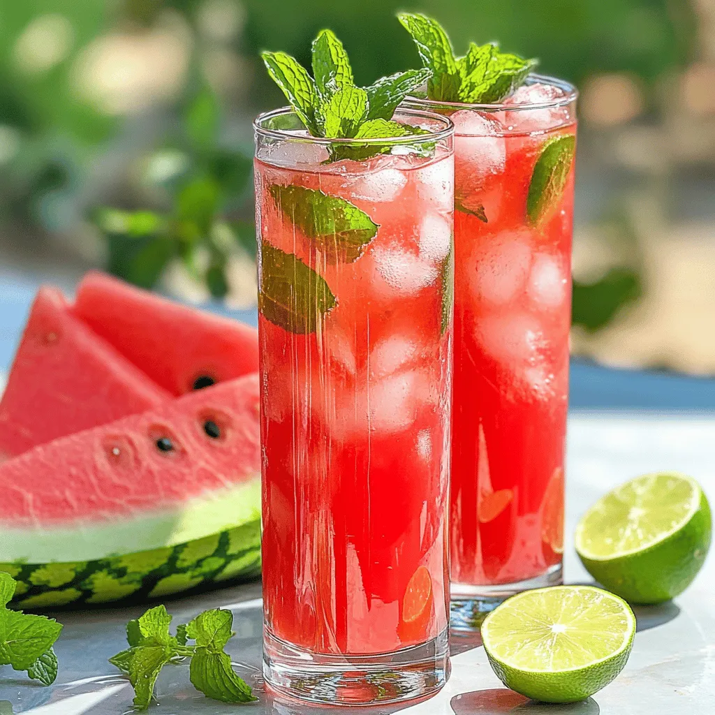 To make Watermelon Agua Fresca, gather these key ingredients: - 4 cups seedless watermelon, diced - 2 cups cold water - 2 tablespoons lime juice - 2 tablespoons agave syrup (or honey) - Pinch of salt