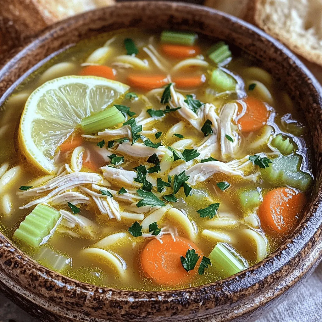 Chicken Noodle Soup Recipe Simple and Flavorful Dish