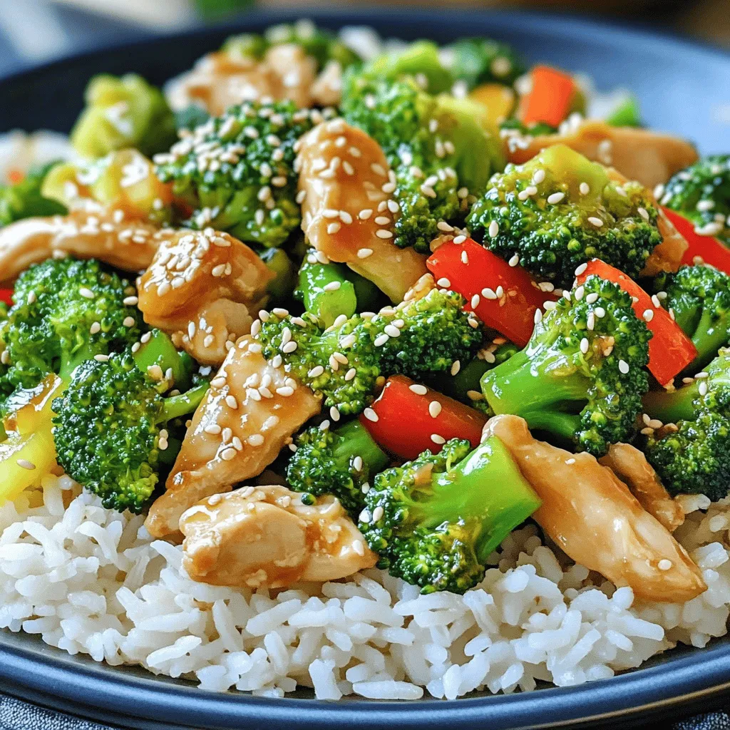 Chinese Chicken &#038; Broccoli Stir-Fry Flavorful Recipe