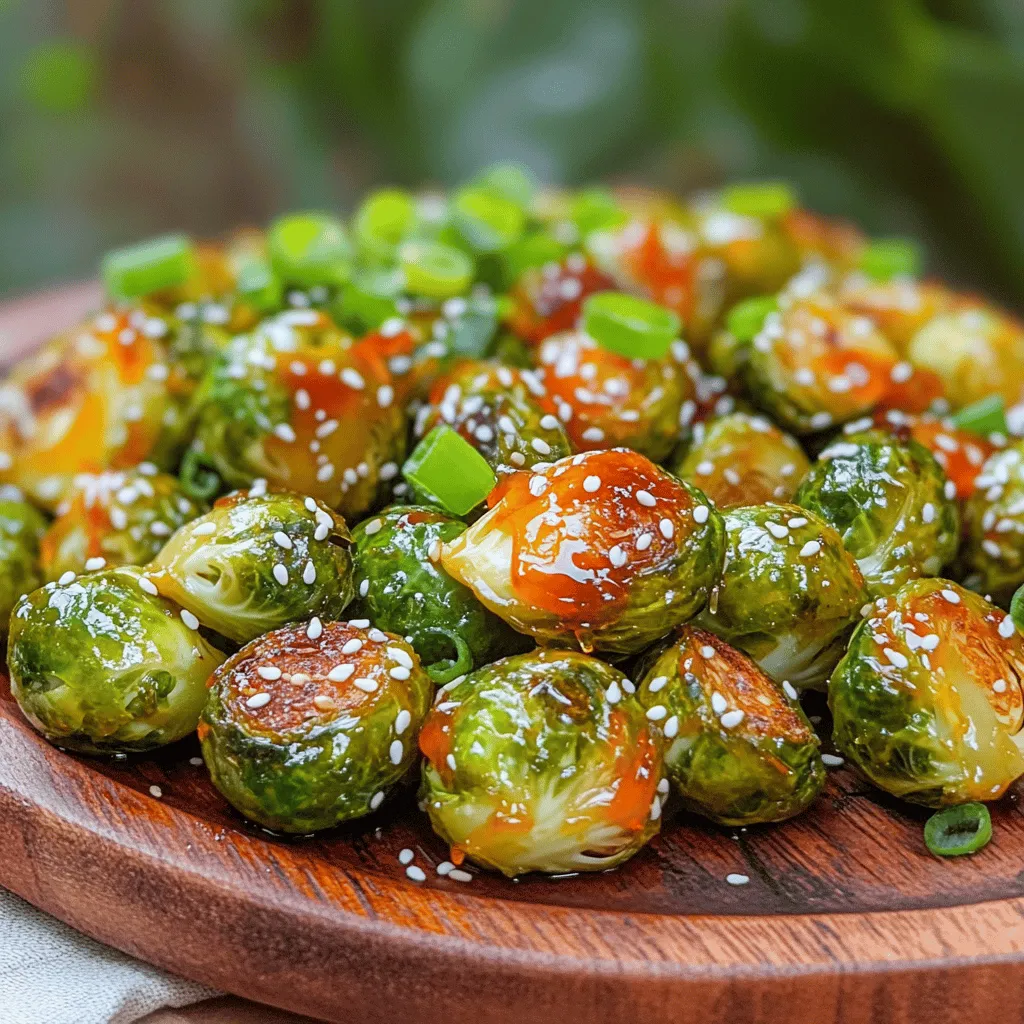 Sweet Sriracha Brussels Sprouts Recipe: A Flavorful Delight