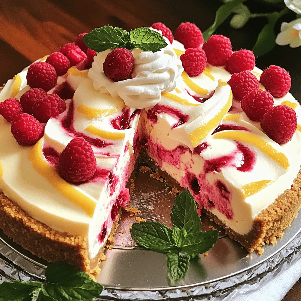 Lemon Raspberry Cream Cheesecake Delightful Treat