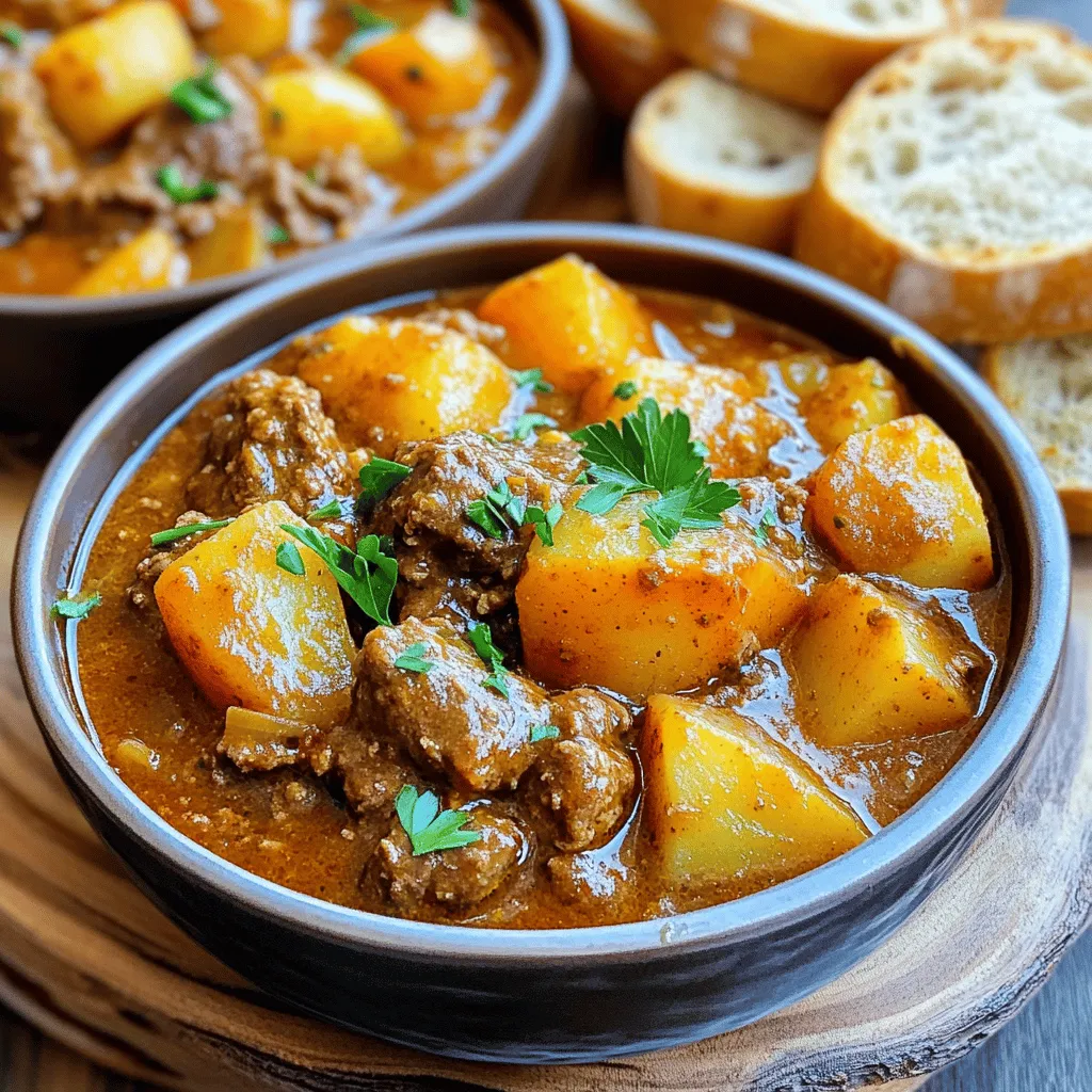 Savory Saucy Hungarian Red Potato Goulash Recipe