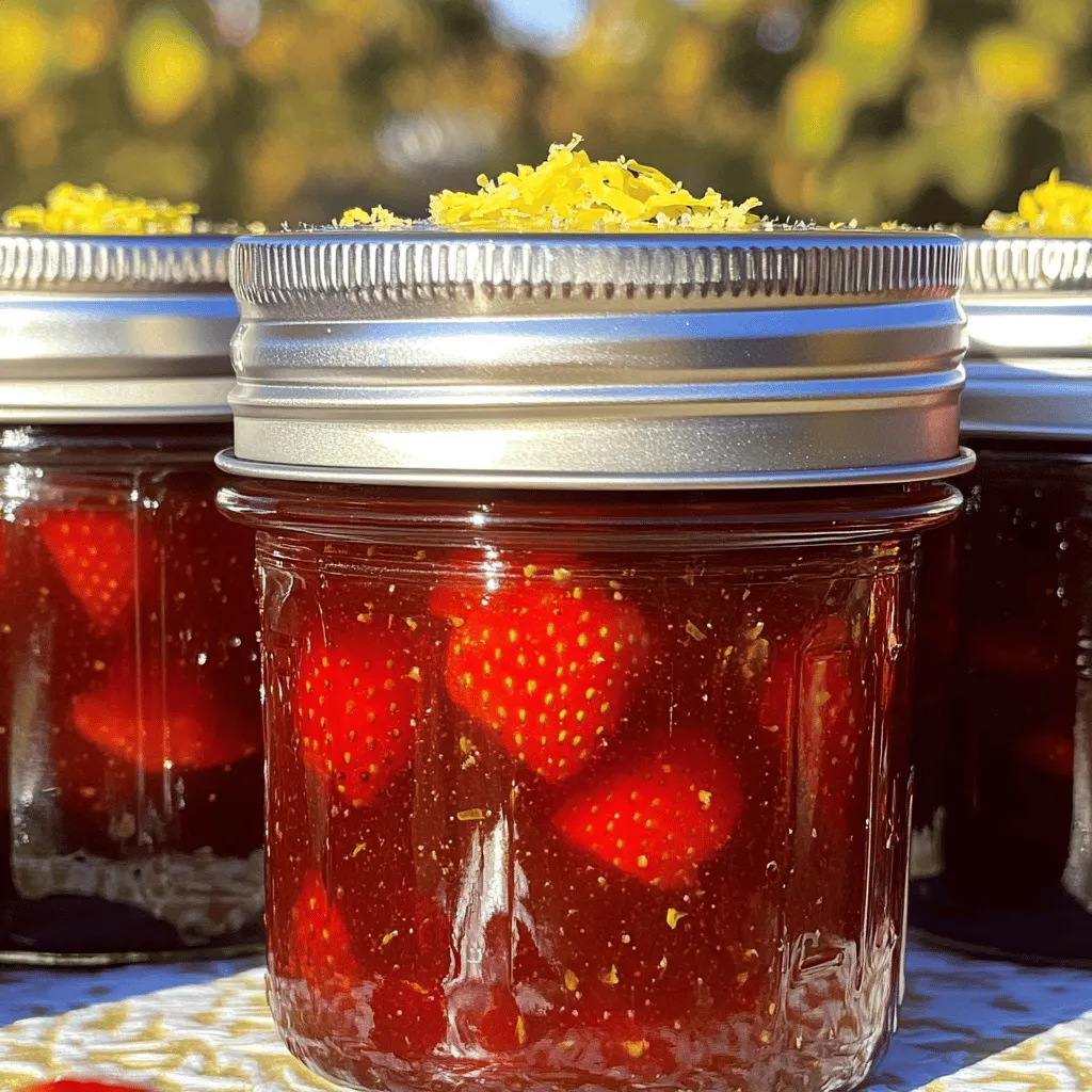 Strawberry Jam Delight Easy Homemade Recipe