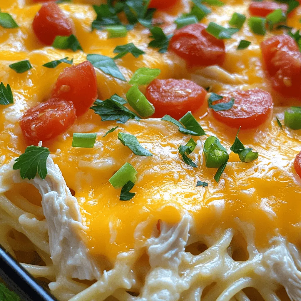 Monterey Chicken Spaghetti Bake Simple and Tasty Meal