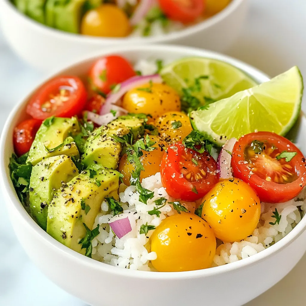 Avocado Lime Rice Flavorful and Simple Side Dish