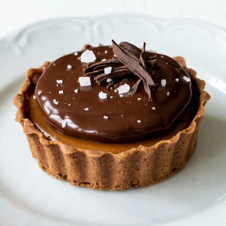 Salted Caramel Chocolate Tart Irresistible Dessert Joy