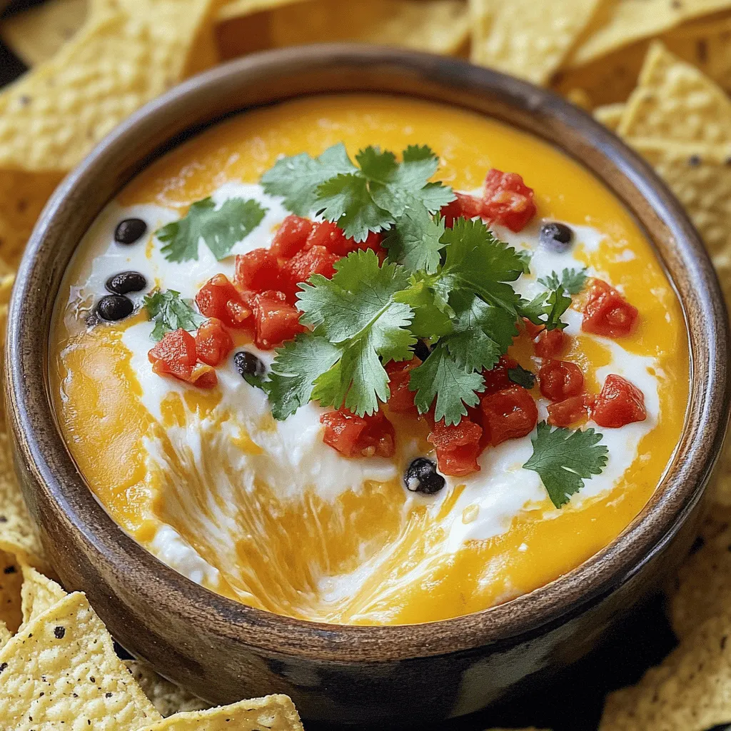To make a great chili queso dip, you need simple but tasty ingredients. The best cheese for queso dip is cheddar. It melts well and has a nice flavor. I use two cups of shredded cheddar cheese in my recipe. Cream cheese adds creaminess and richness. One cup of softened cream cheese works perfectly.