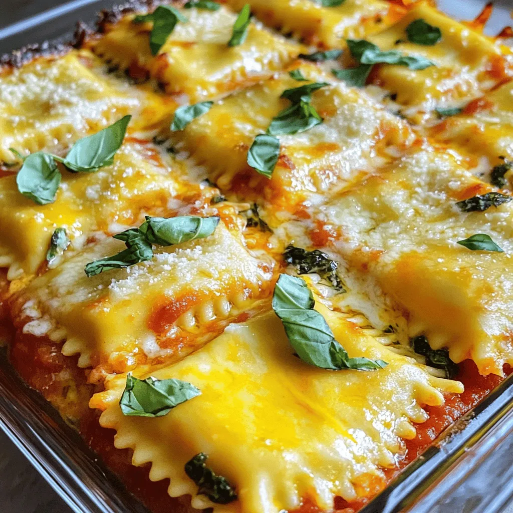 For a million dollar ravioli casserole, you need simple and tasty ingredients. Start with two packages of frozen cheese ravioli. This makes it easy and quick. You will also need a jar of marinara sauce. I prefer a smooth sauce for good flavor.