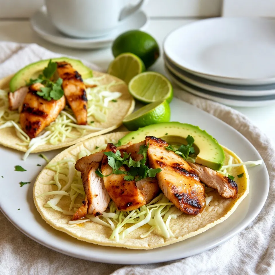Honey Lime Chicken Tacos Flavorful and Easy Recipe