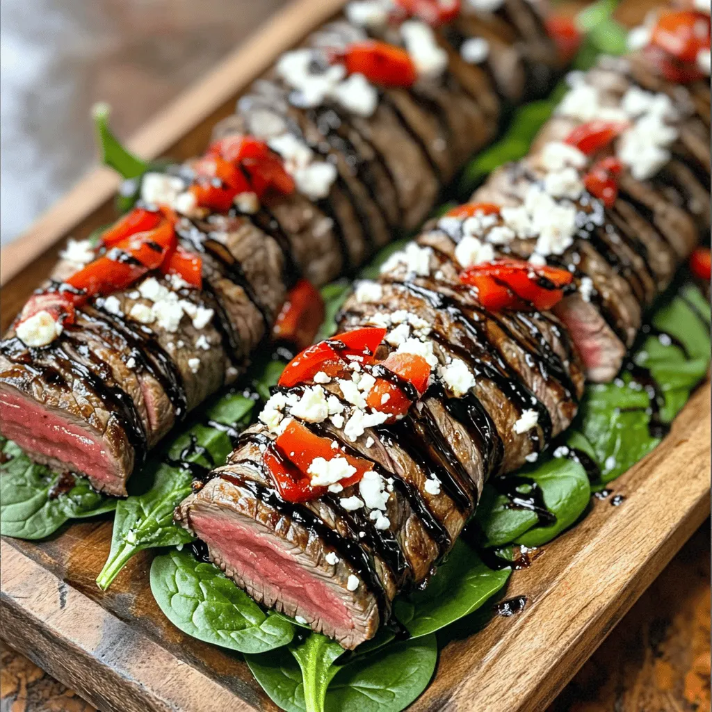 Balsamic Glazed Steak Rolls Flavorful Dinner Idea