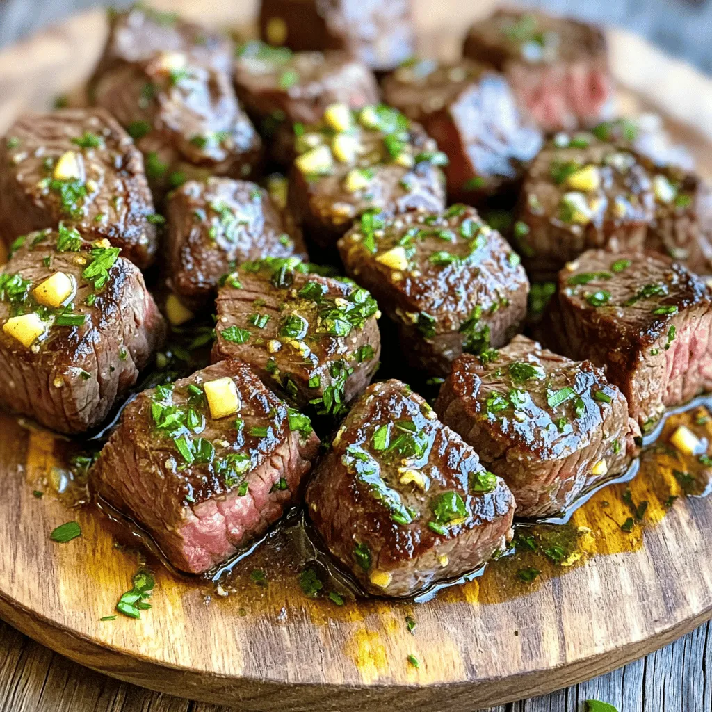 Savory Steak Bites in Garlic Butter Recipe Delight