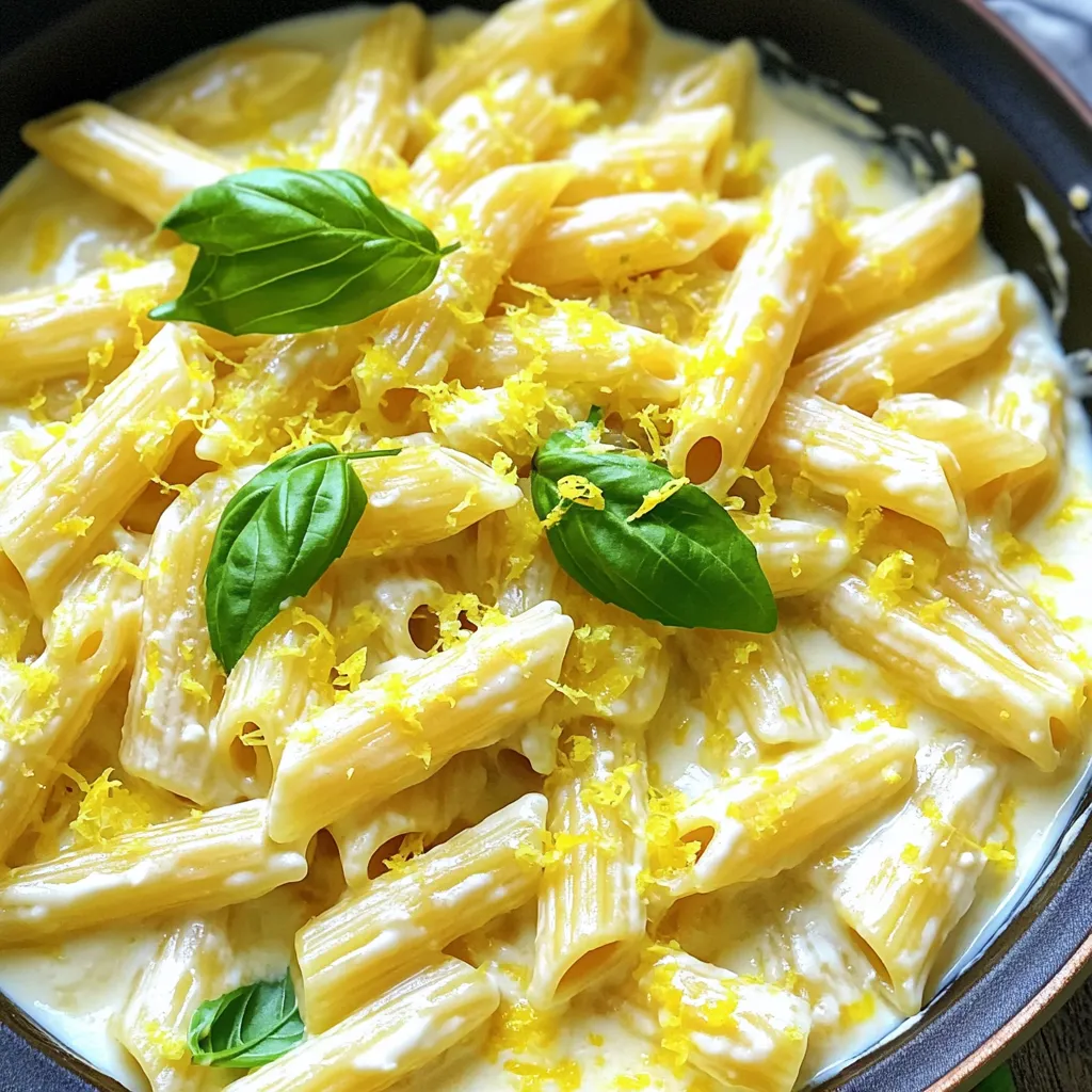 Creamy One-Pot Lemon Ricotta Pasta Simple Delight