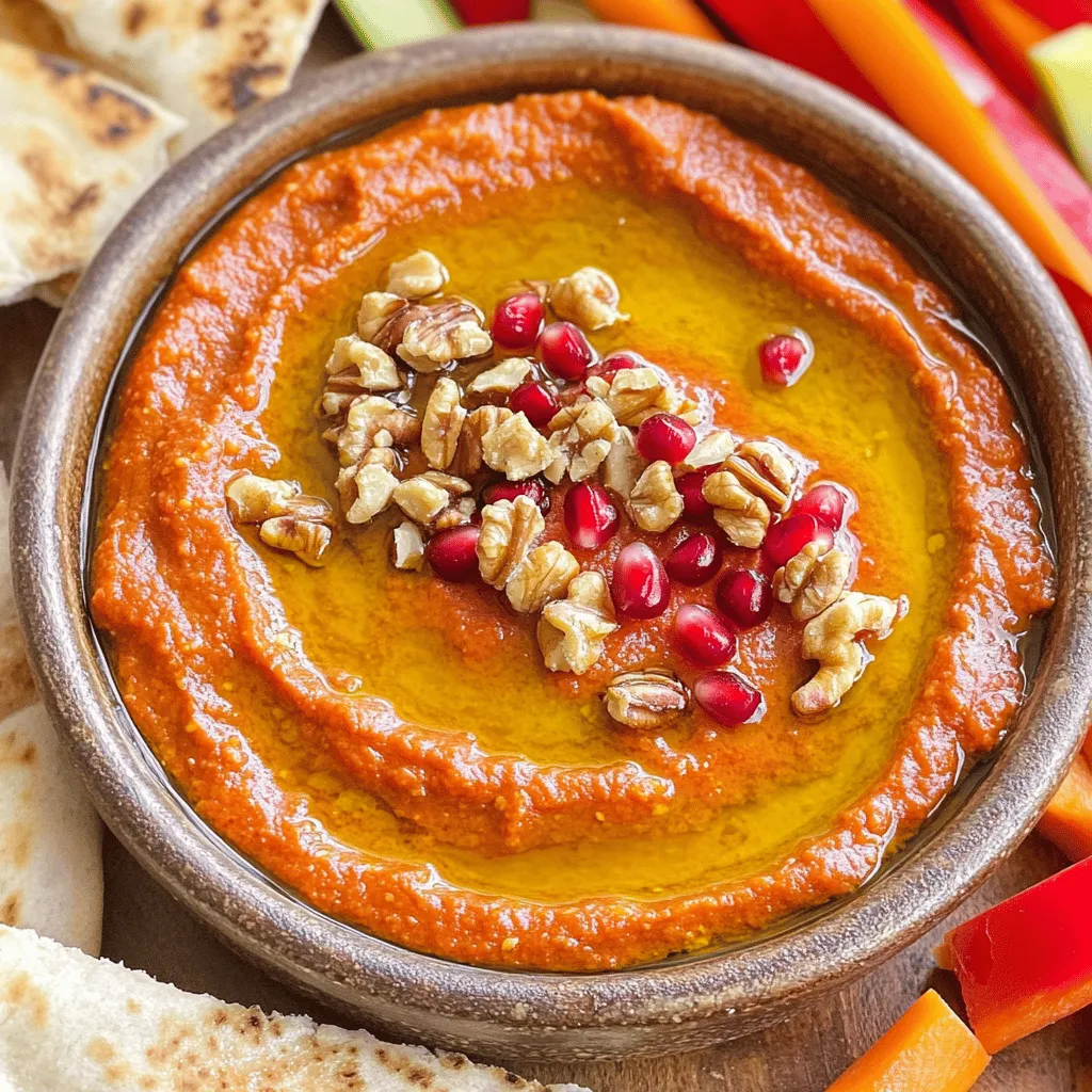How to Make Muhammara Flavorful Roasted Pepper Dip