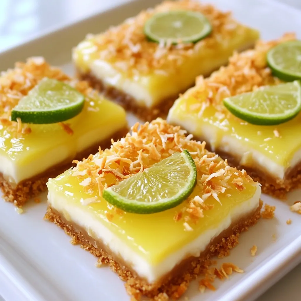 Key Lime Pie Bars Simple and Refreshing Dessert