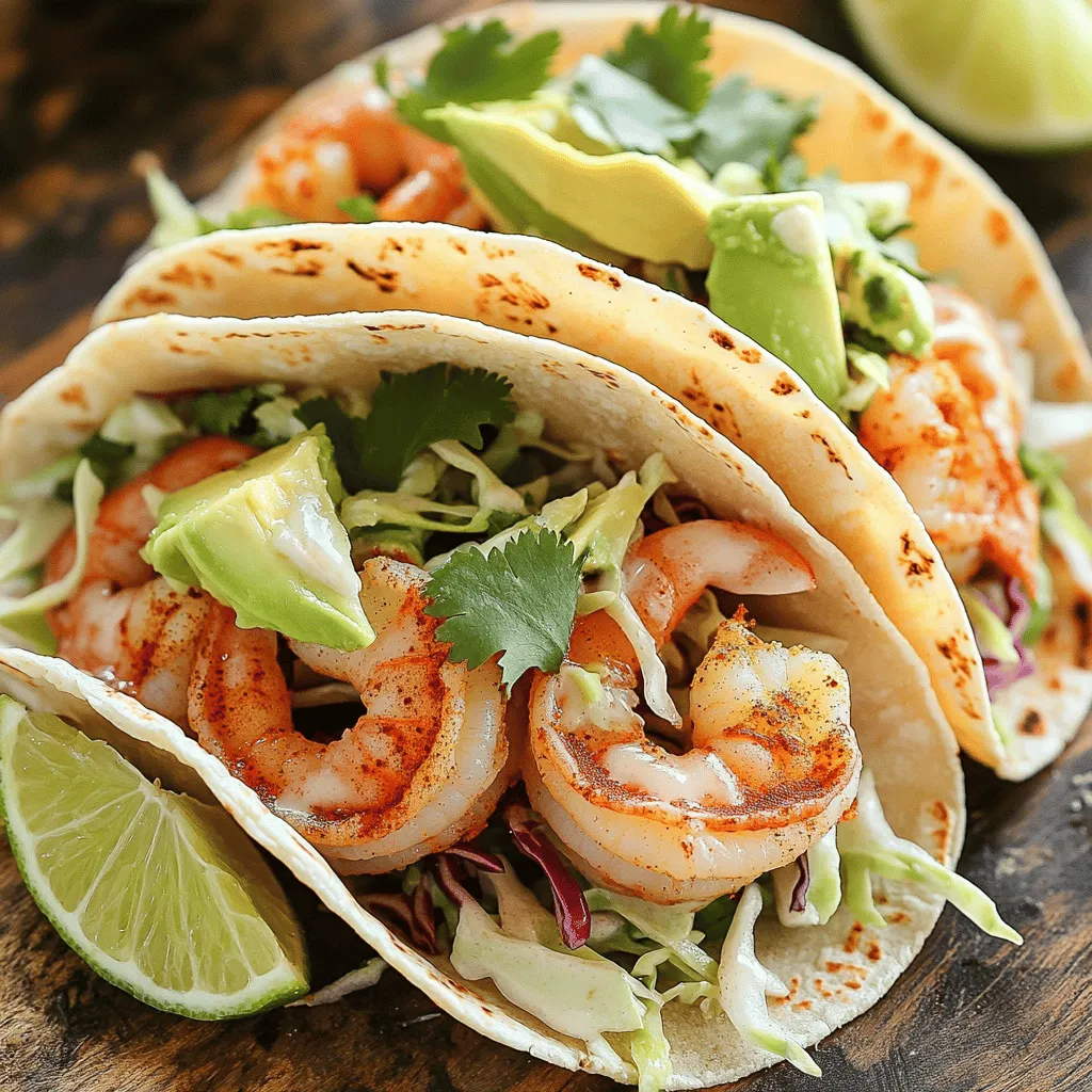 Garlic Butter Shrimp Tacos Flavorful and Easy Recipe