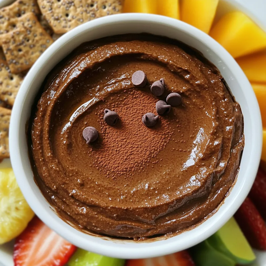 Brownie Batter Protein Dip Creamy and Decadent Treat