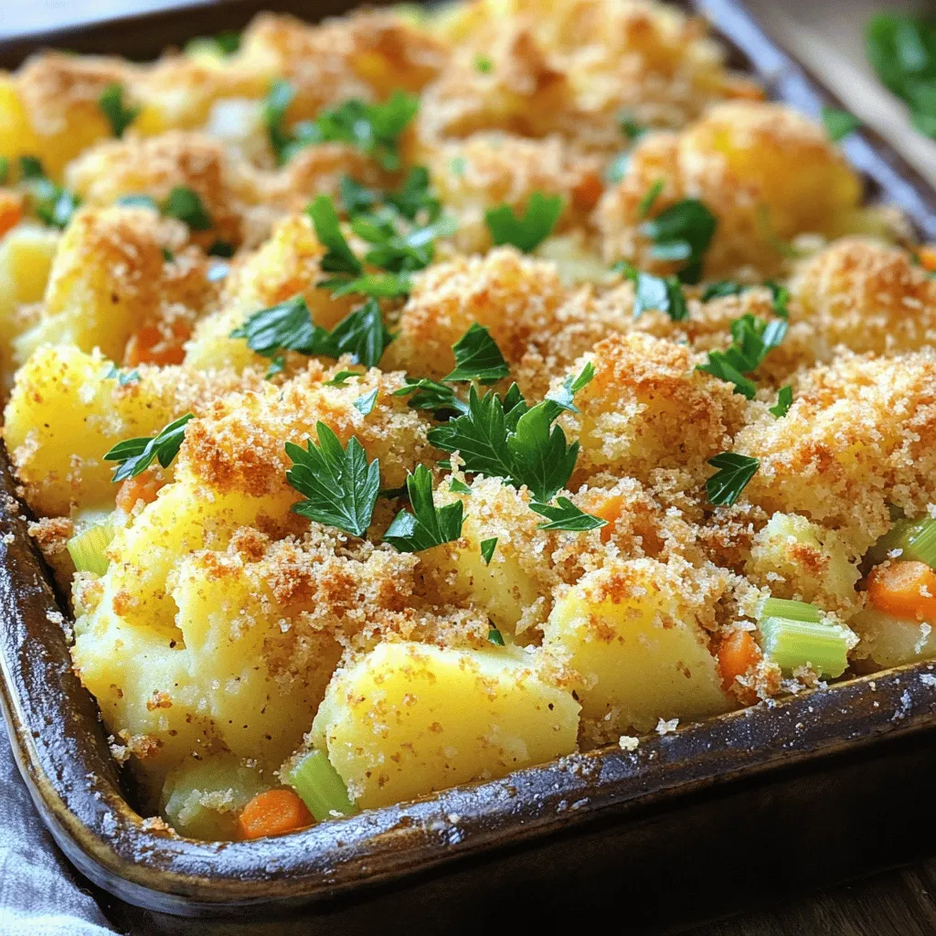 Amish potato stuffing is a warm, cozy dish. The key ingredients create a rich and flavorful meal.