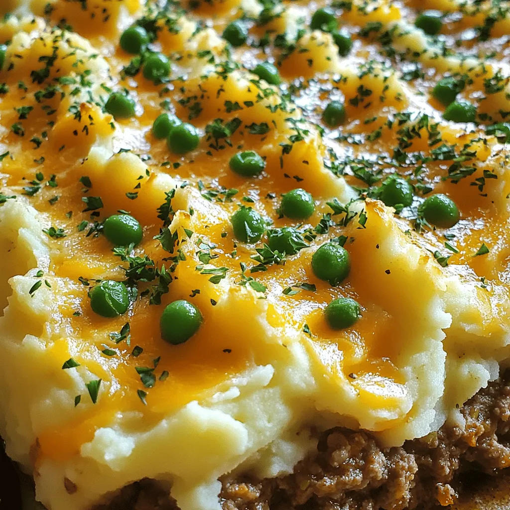 Mashed Potato Meatloaf Casserole Savory Family Dish