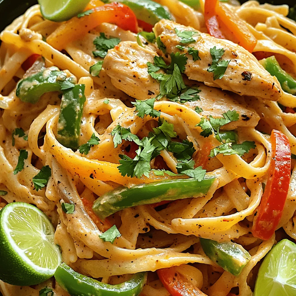 Spicy Chicken Fajita Pasta Recipe: A Flavorful Fusion of Comfort and Spice