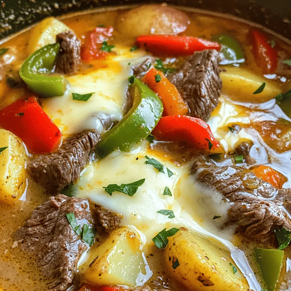 Philly Cheesesteak Stew: A Hearty Twist on a Classic Comfort Food