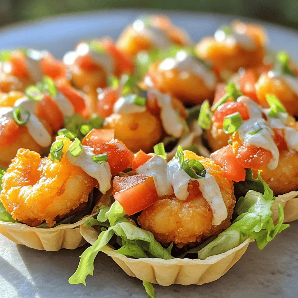 Bang Bang Shrimp Cups are a fun and tasty shrimp appetizer. They bring crispy shrimp bites to life in a small cup. You can savor them as a snack or serve them at parties. The key to their charm lies in the crunchy shrimp and creamy sauce.