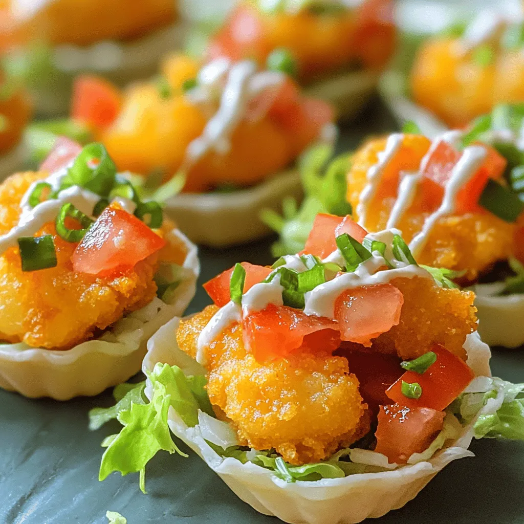 Bang Bang Shrimp Cups Irresistible Flavor Delight