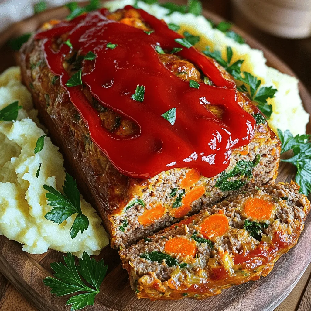 To create the best meatloaf, you need great ingredients. Start with two types of meat: ground beef and ground turkey. This mix gives a nice taste and texture. Use one pound of each for balance.
