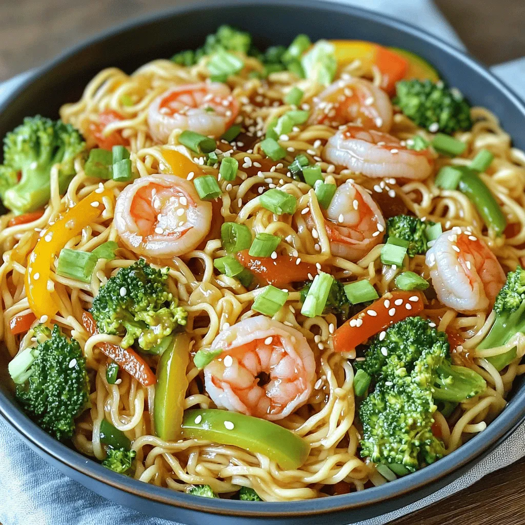 Shrimp Lo Mein Deliciously Simple Dinner Recipe