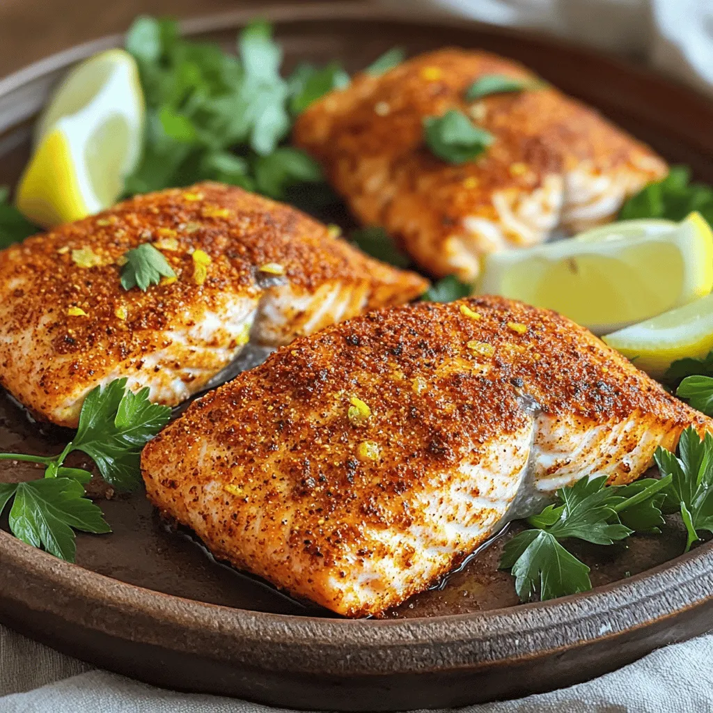 Crispy Cajun Air Fryer Salmon Quick and Flavorful Meal