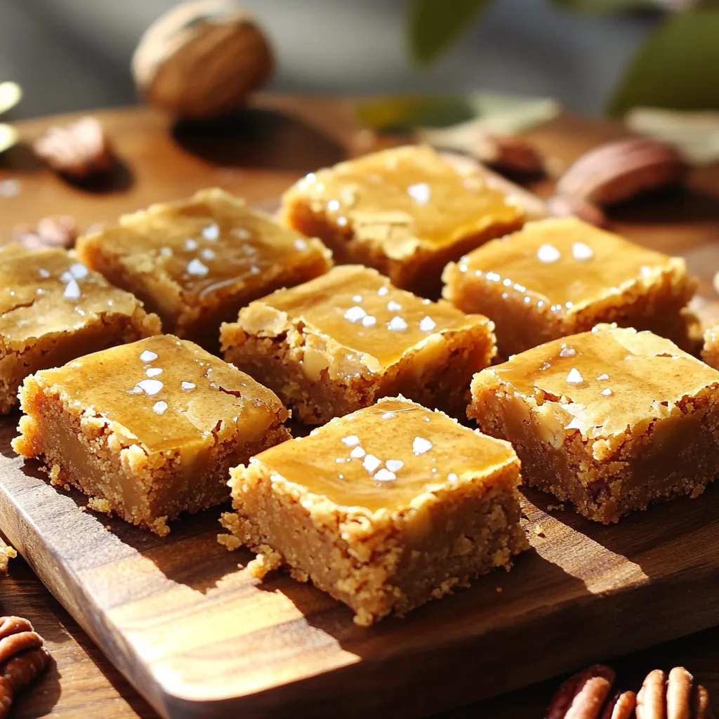 Brown Butter Maple Blondie Bites Irresistible Treat