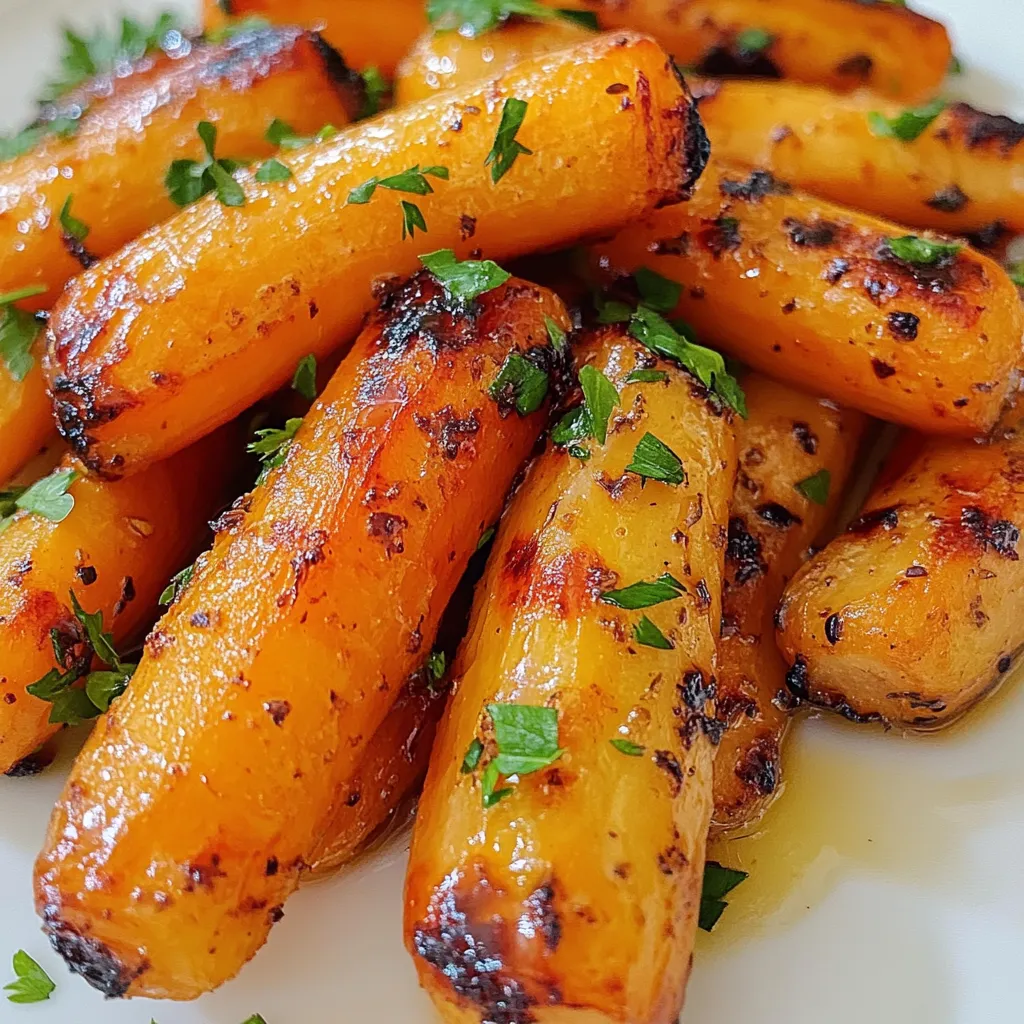 Honey Garlic Roasted Carrots Simple and Tasty Side