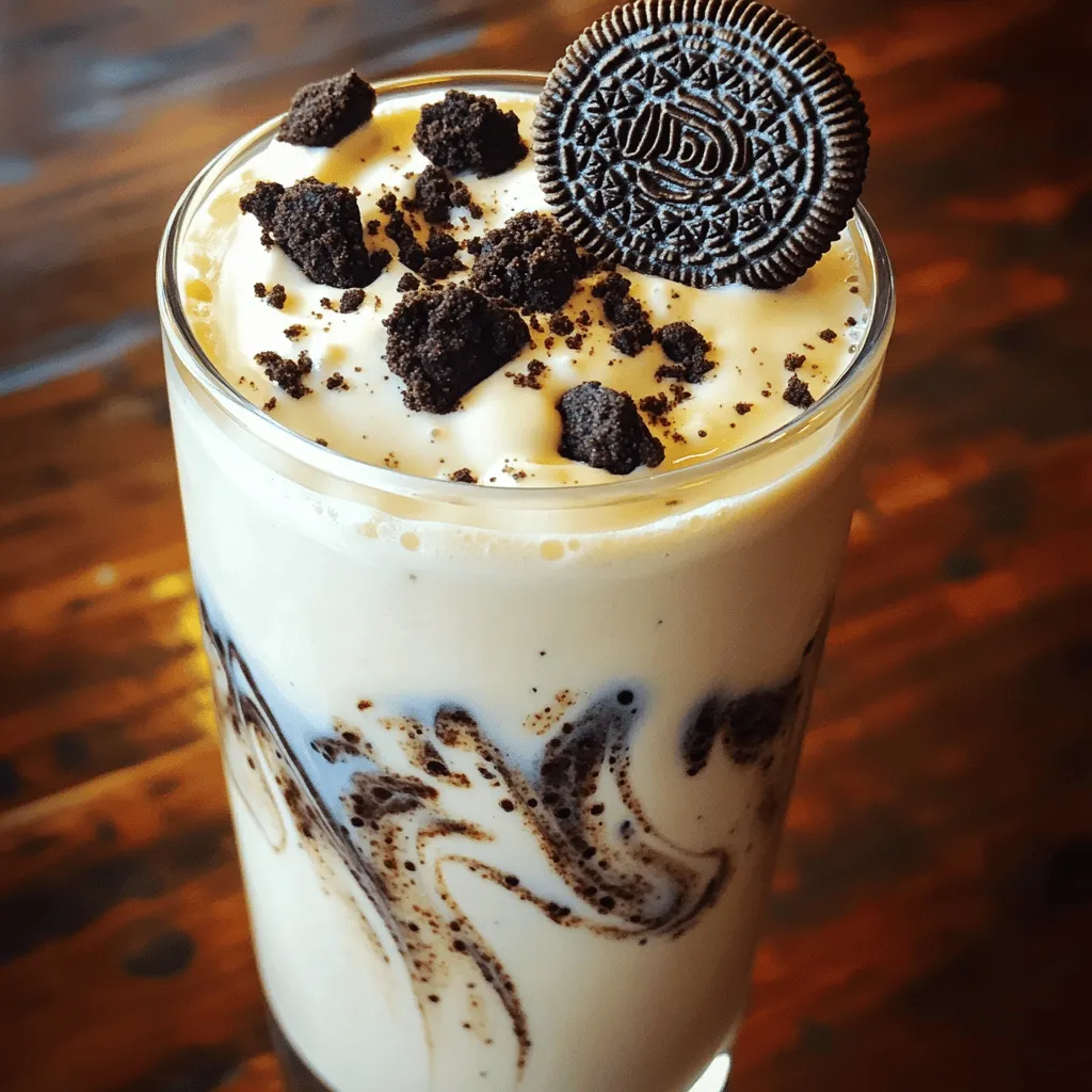 Oreo Bliss Milkshake: Indulge in a Creamy Treat