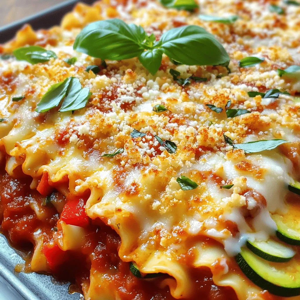 To make lasagna, you