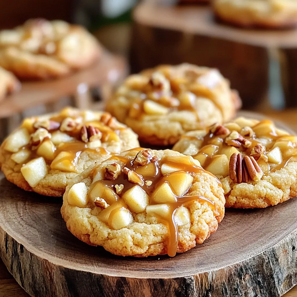 Caramel Apple Cheesecake Cookies Irresistible Treat