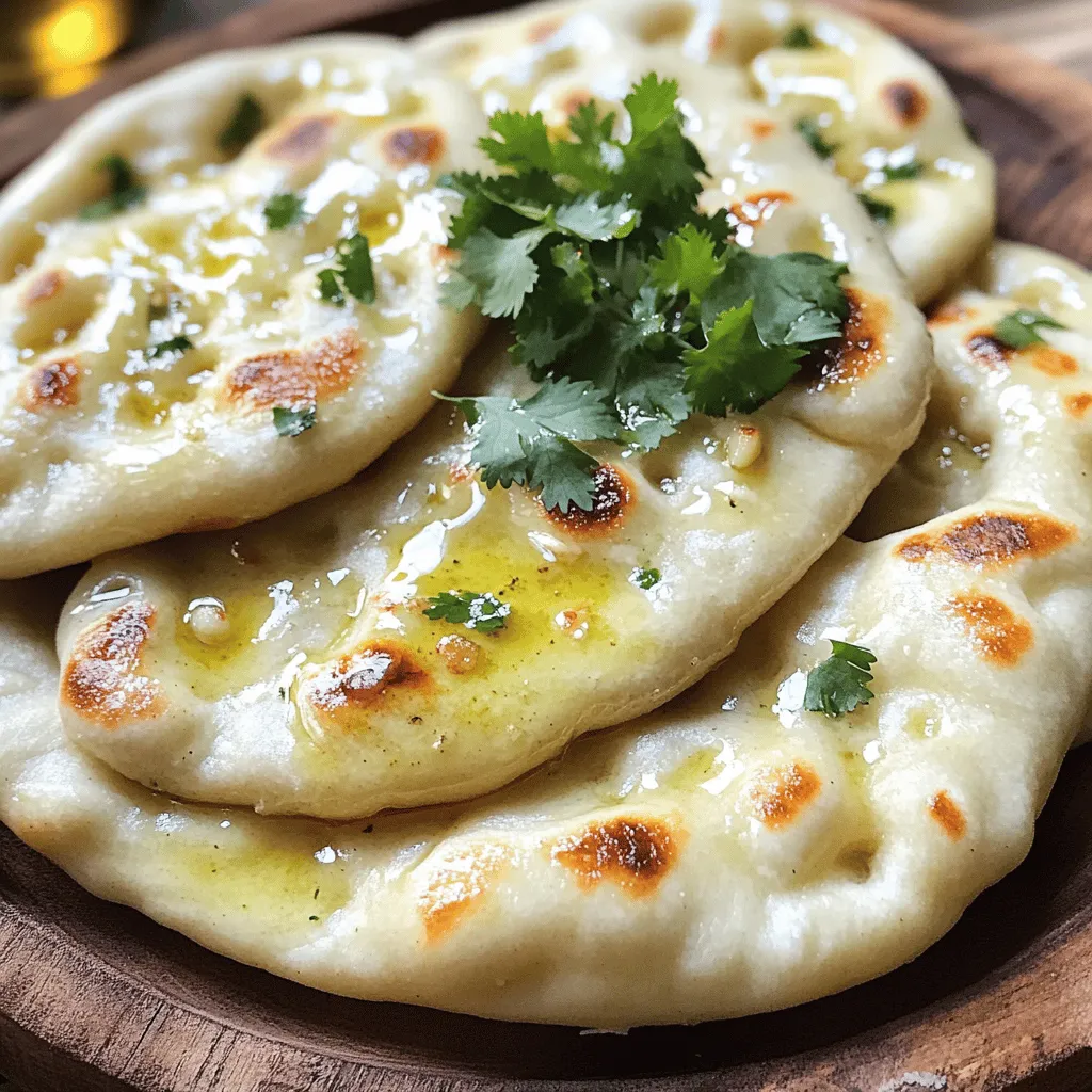 Easy Garlic Naan Bread Quick and Simple Recipe